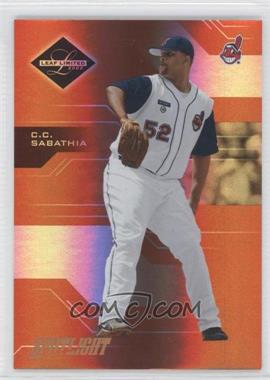 2005 Leaf Limited - [Base] - Spotlight Bronze #146 - CC Sabathia /99