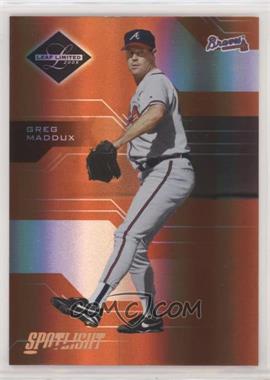 2005 Leaf Limited - [Base] - Spotlight Bronze #174 - Greg Maddux /99 [EX to NM]