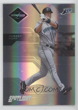 2005 Leaf Limited - [Base] - Spotlight Silver #110 - Aubrey Huff /50