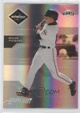 2005 Leaf Limited - [Base] - Spotlight Silver #133 - Omar Vizquel /50