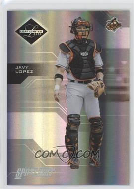 2005 Leaf Limited - [Base] - Spotlight Silver #35 - Javy Lopez /50