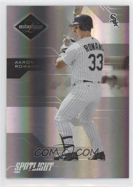 2005 Leaf Limited - [Base] - Spotlight Silver #36 - Aaron Rowand /50 [EX to NM]