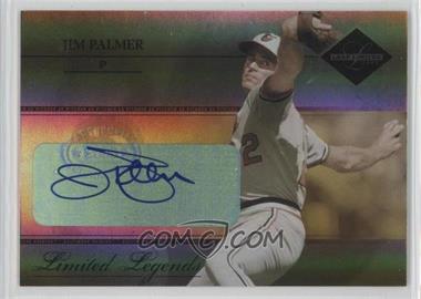 2005 Leaf Limited - Limited Legends - Autographs #LL-27 - Jim Palmer /50