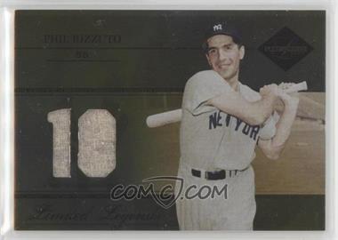 2005 Leaf Limited - Limited Legends - Jersey Number #LL-18 - Phil Rizzuto /10