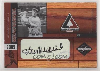 2005 Leaf Limited - Lumberjacks - Autographs #LJ-36 - Stan Musial /50