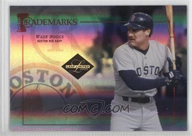 2005 Leaf Limited - Team Trademarks - Holofoil #TT-9 - Wade Boggs /10