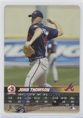 2005 MLB Showdown - [Base] #032 - John Thomson