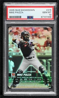 2005 MLB Showdown - [Base] #215 - Mike Piazza (Foil) [PSA 10 GEM MT]