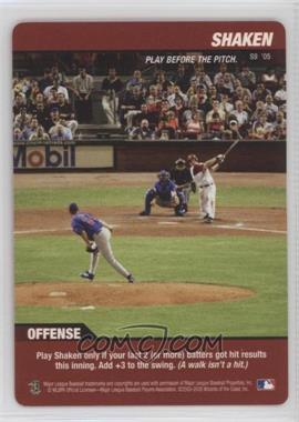 2005 MLB Showdown Trading Deadline - Strategy #S9 - Offense - Shaken [Good to VG‑EX]