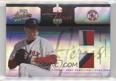 2005 Playoff Absolute Memorabilia - Absolute Heroes - Spectrum Double Materials Prime #AH-38 - Curt Schilling /25