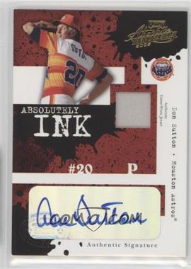 2005 Playoff Absolute Memorabilia - Absolutely Ink - Single Materials #AI-71 - Don Sutton /50