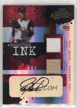 2005 Playoff Absolute Memorabilia - Absolutely Ink - Spectrum Double Materials #AI-104 - Barry Larkin /40