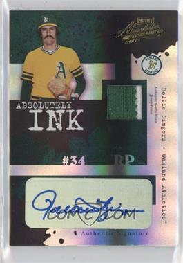 2005 Playoff Absolute Memorabilia - Absolutely Ink - Spectrum Single Materials Prime #AI-134 - Rollie Fingers /25
