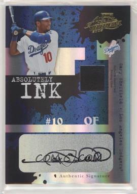 2005 Playoff Absolute Memorabilia - Absolutely Ink - Spectrum Single Materials #AI-116 - Gary Sheffield /50