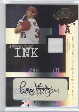 2005 Playoff Absolute Memorabilia - Absolutely Ink - Spectrum Single Materials #AI-60 - Casey Kotchman /25