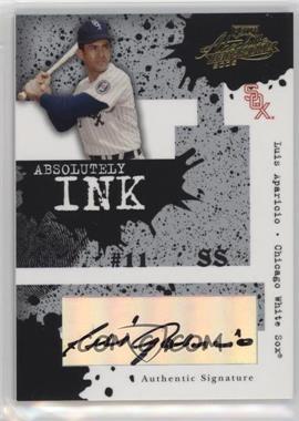 2005 Playoff Absolute Memorabilia - Absolutely Ink #AI-126 - Luis Aparicio /150