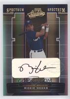 Rickie Weeks #/50