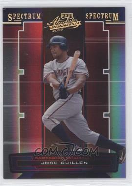 2005 Playoff Absolute Memorabilia - [Base] - Spectrum Gold #141 - Jose Guillen /50