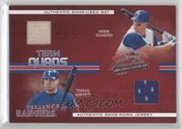 Mark Teixeira, Travis Hafner, Gabe Kapler, Frank Francisco #/150