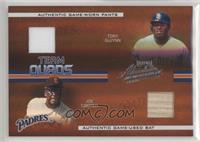 Tony Gwynn, Joe Carter, Trevor Hoffman, Brian Lawrence #/100