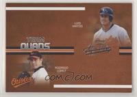 Luis Matos, Rodrigo Lopez, Brooks Robinson, Erik Bedard #/150