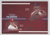 Albert Pujols, Scott Rolen, J.D. Drew, So Taguchi #/150