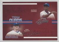 Alfonso Soriano, Hank Blalock, Mark Teixeira, Michael Young #/150