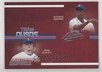 Alfonso Soriano, Hank Blalock, Mark Teixeira, Michael Young #/150