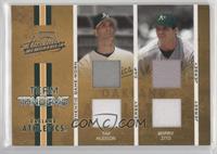 Tim Hudson, Barry Zito #/125