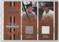 Cal Ripken Jr., Rafael Palmeiro #/125