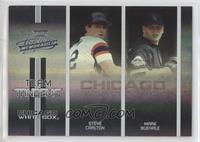 Steve Carlton, Mark Buehrle #/150