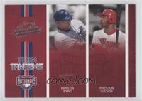 Marlon Byrd, Preston Wilson #/250