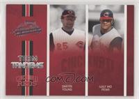 Dmitri Young, Wily Mo Pena [Noted] #/250
