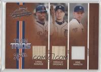 Craig Monroe, Magglio Ordonez, Mike Maroth [Noted] #/150