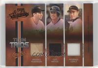 Luis Matos, Rodrigo Lopez, Brooks Robinson #/100