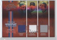 Sammy Sosa, Carlos Zambrano, Aramis Ramirez #/50