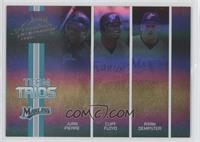 Juan Pierre, Cliff Floyd, Ryan Dempster #/125