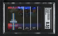 Carlos Beltran, Bo Jackson, George Brett [SGC 8.5 NM/Mt+] #/125