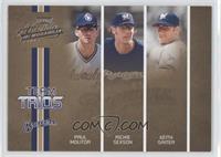 Paul Molitor, Richie Sexson, Keith Ginter #/200