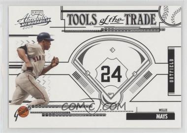 2005 Playoff Absolute Memorabilia - Tools of the Trade - Black #TT-197 - Willie Mays /100