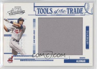 2005 Playoff Absolute Memorabilia - Tools of the Trade - Jumbo Materials #TT-12 - Roberto Alomar /100