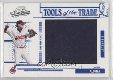 2005 Playoff Absolute Memorabilia - Tools of the Trade - Jumbo Materials #TT-171 - Roberto Alomar /100