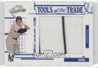 2005 Playoff Absolute Memorabilia - Tools of the Trade - Jumbo Materials #TT-200 - Yogi Berra /176