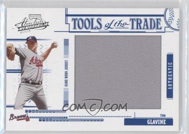 2005 Playoff Absolute Memorabilia - Tools of the Trade - Jumbo Materials #TT-47 - Tom Glavine /100