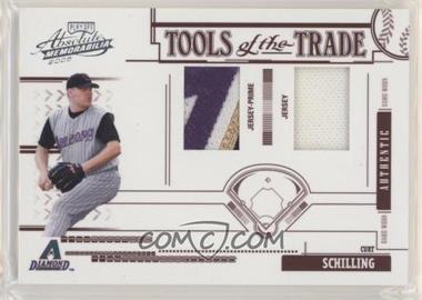 2005 Playoff Absolute Memorabilia - Tools of the Trade - Red Double Materials Prime #TT-112 - Curt Schilling /150