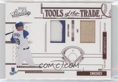 2005 Playoff Absolute Memorabilia - Tools of the Trade - Red Double Materials Prime #TT-156 - Mike Sweeney /50