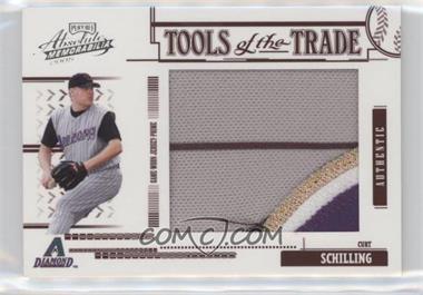 2005 Playoff Absolute Memorabilia - Tools of the Trade - Red Jumbo Materials Prime #TT-112 - Curt Schilling /35