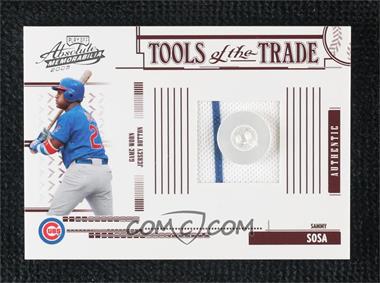 2005 Playoff Absolute Memorabilia - Tools of the Trade - Red Single Materials Button #TT-181 - Sammy Sosa /21