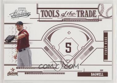2005 Playoff Absolute Memorabilia - Tools of the Trade - Red #TT-130 - Jeff Bagwell /250