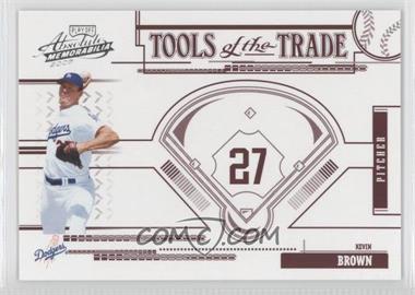 2005 Playoff Absolute Memorabilia - Tools of the Trade - Red #TT-142 - Kevin Brown /250